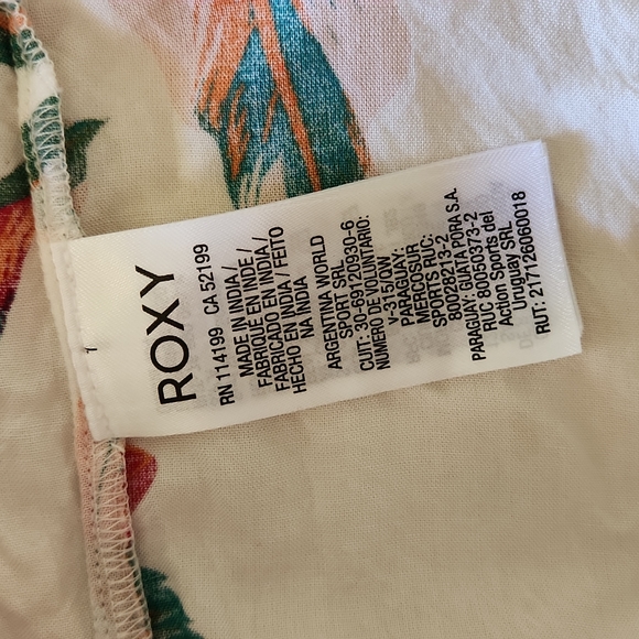 Roxy Hawaiian Hibiscus Long Dress - Picture 12 of 15